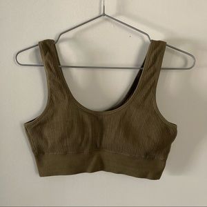 Aerie ribbed bralette